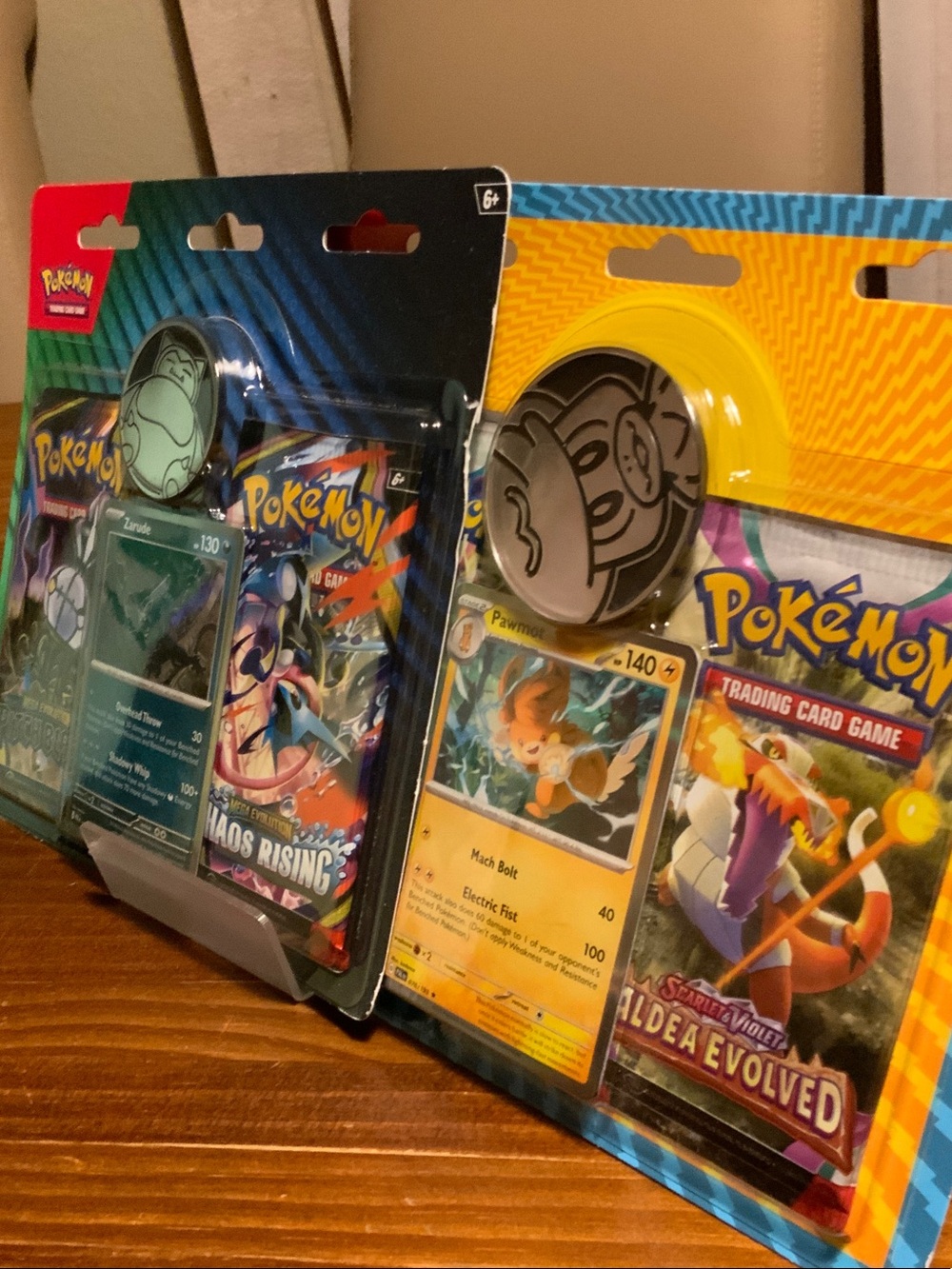 Trading Card Game Blister Pack - Yellow & Blue - Picture 16 of 16